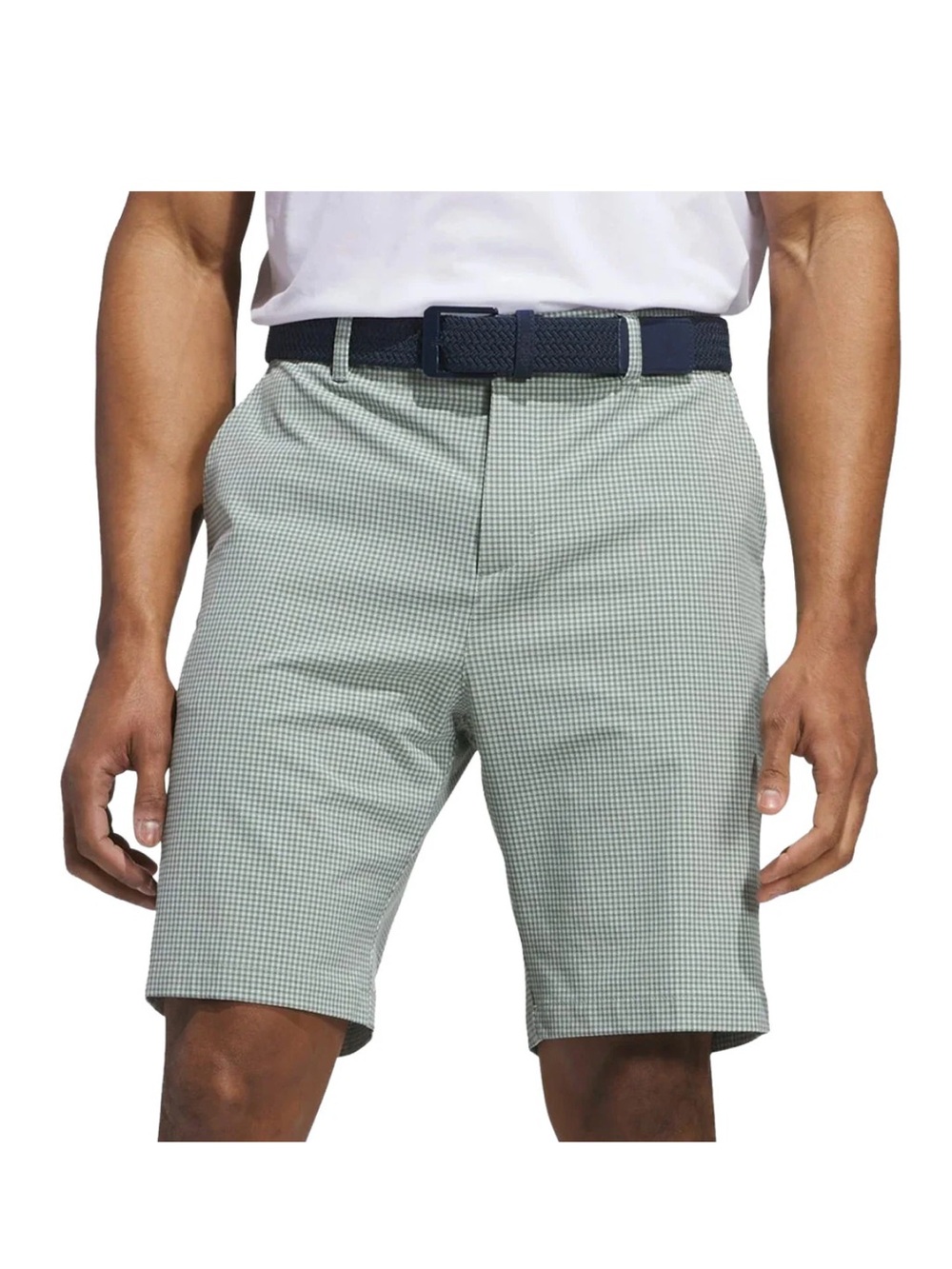 adidas Men's Ultimate365 9-inch Novelty Gingham Golf Shorts NWT